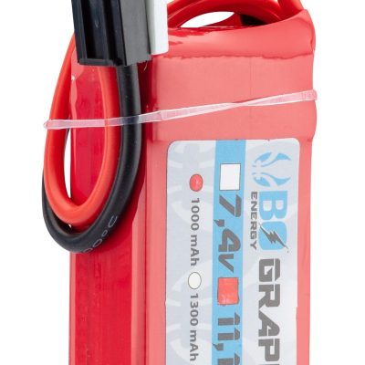 1 stick batterie Graphene 3S 11.1V 1000mAh 70C Lipo