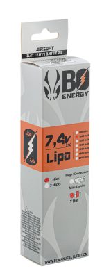 1 stick batterie Lipo 2S 7.4V 1000mAh 25C - 1 stick - 1000mAh 25C - Mini Tamyia - obrazek 5