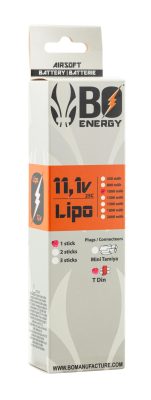 1 stick batterie Lipo 3S 11.1V 1000mAh 25C - 1 stick - 1000mAh 25C - Mini Tamyia - obrazek 3