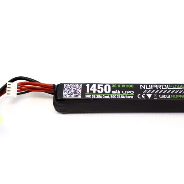 LiPo battery stick 11.1 v / 1450 mAh 30C - 1450 mAh 30C - T-Deans connectors
