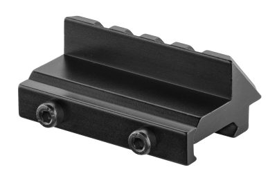 Rail 45 degrés Picatinny 4 slots - RAIL BO - 45° 4 SLOTS