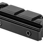 Rail adaptateur 11mm vers 20mm 3 slots - RAIL BO ADAPTATEUR 11MM VERS 20MM 3 SLOTS