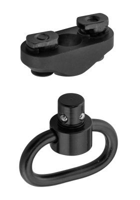 QD strap attachment for M-Lock rail -