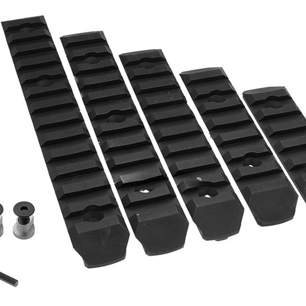 Set de 6 Rails Keymod nylon BO Manufacture - 6 Rails Keymod Tan