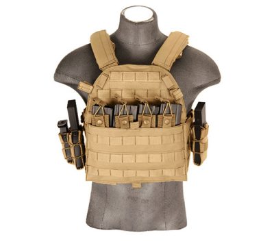 Gilet Plate Carrier 69T4 1000D - Tan