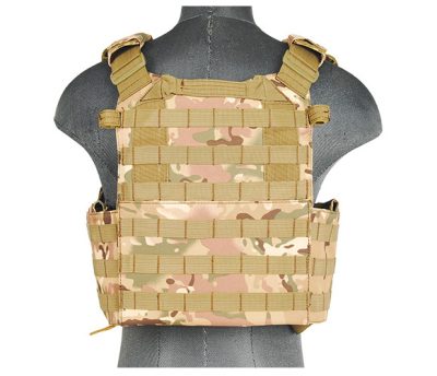 Veste Plate Carrier 1000D - Camo - obrazek 4