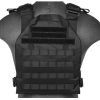Gilet léger Plate carrier noir 1000D OD-SA-A68609 asgbox.pl