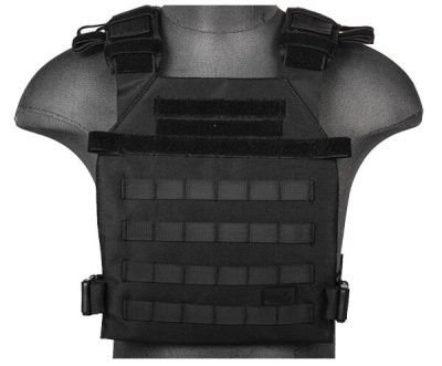 Lightweight Plate carrier 1000D Black - Black - obrazek 4