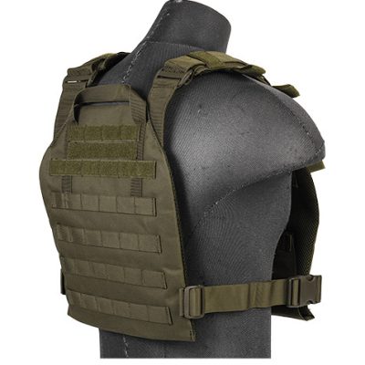 Alternative view of Gilet léger Plate carrier noir 1000D
