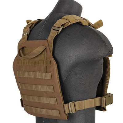 Alternative view of Gilet léger Plate carrier noir 1000D