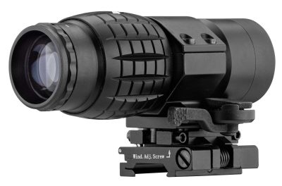 1-3X Magnifier with flip-side mount -