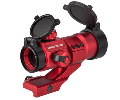 Red and Green Dot scope with Cantilever Mount Red -