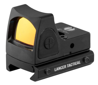 Lancer Tactical Red Dot Reflex Sight Black - - obrazek 5
