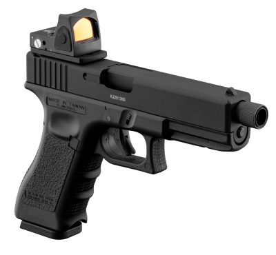 Lancer Tactical Red Dot Reflex Sight Black - - obrazek 10