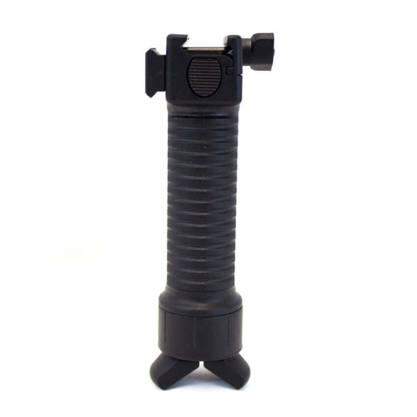 Poignée bipied airsoft noire -