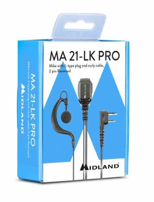 Kit oreillette micro Midland LK PRO pour G10, G11 et G13 - Oreillette d'origine G13 noir - obrazek 3