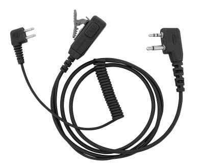 Câble de liaison Talkie G9 - Casque Peltor avec micro intégré. - Câble compatible G9 avec prise 2 pin Peltor - obrazek 2