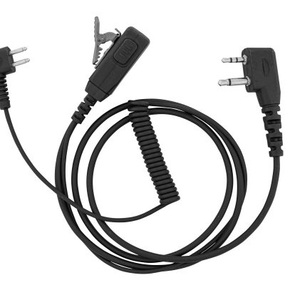 Câble de liaison Talkie G9 - Casque Peltor avec micro intégré.