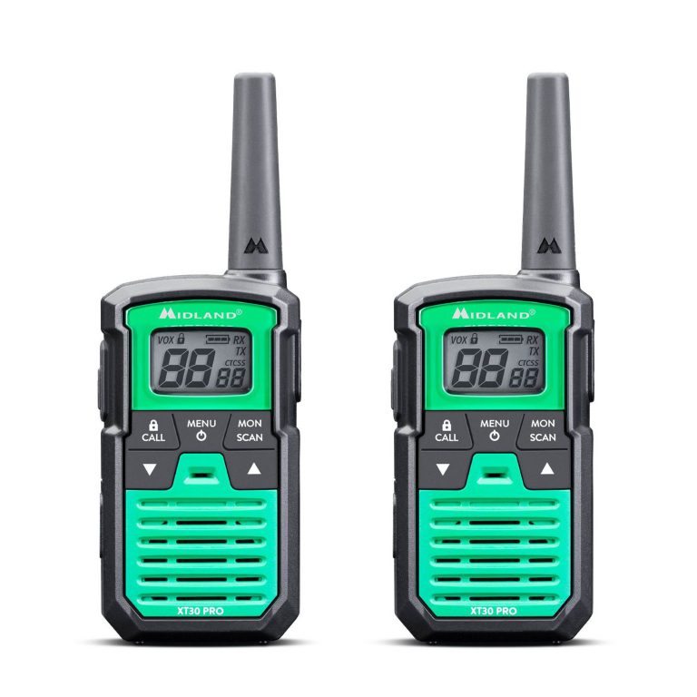 Pair of XT30 PMR 446 walkie talkies - Midland XT.30 Walkie Talkies