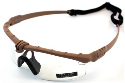 Lunettes Battle Pro Thermal Tan/Clear - Nuprol - Tan