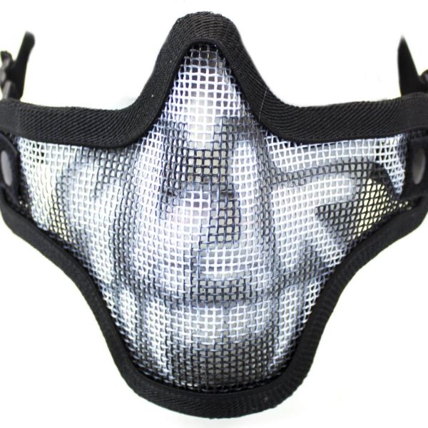 Skull Shield Mask Bottom - Black -