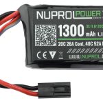 11.1V / 1300 mAh micro LiPo battery - 1 stick - 1300 mAh 20C