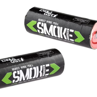 Fumigène double sortie rouge - Enola gaye