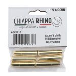 Pack de 6 douilles 4,5mm bbs pour Rhino CO2