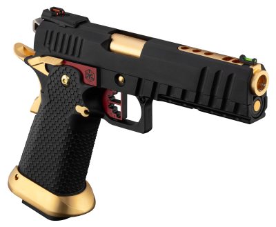 AW Custom Pistolet HX2002 Noir/Or/Rouge .177 - obrazek 2