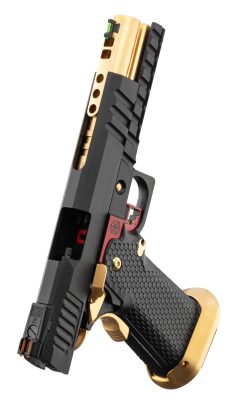 AW Custom Pistolet HX2002 Noir/Or/Rouge .177 - obrazek 6