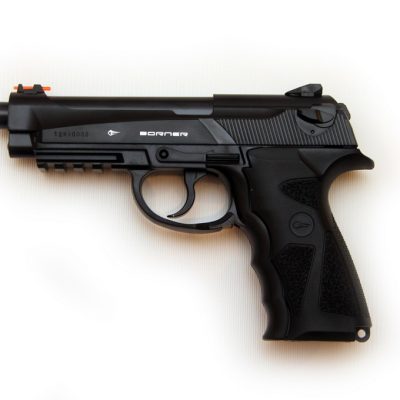 Pistolet CO2 culasse fixe BORNER SPORT 306 Cal. 4.5mm BB's