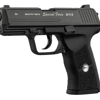 Alternative view of Pistolet CO2 culasse mobile BORNER W118 cal. 4.5mm BB's