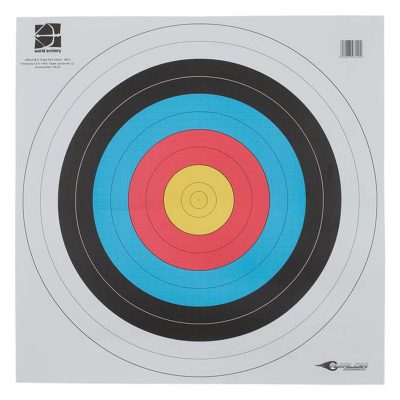 Blason de Cible World Archery 60 cm – Précision Standard Centre 10