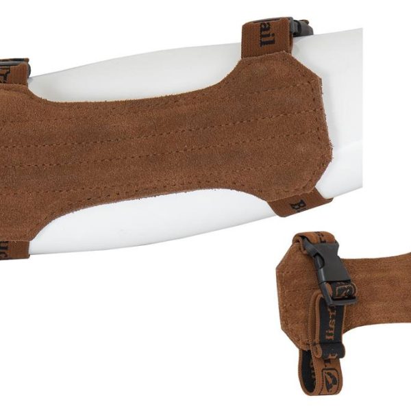 Protège-bras Traditionnel en Cuir Naturel 18 cm - Protège bras cuir 18 cm