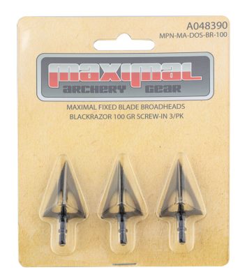 Pointes de Chasse Maximal Blackrazor 100 gr - Pointes de flèches 100gr - obrazek 5