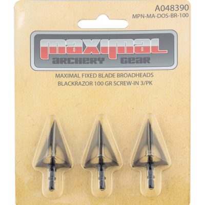 Pointes de Chasse Maximal Blackrazor 100 gr