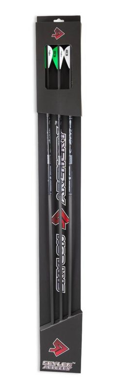 Pack de 3 flèches en carbone Savage ID6.2 400 30 pouces avec plumes Blazer - LOT DE 3 FLÈCHES CARBONE SAVAGE ID6.2 400 - 30' BLAZER VANE/IN-NOCK/I - obrazek 3