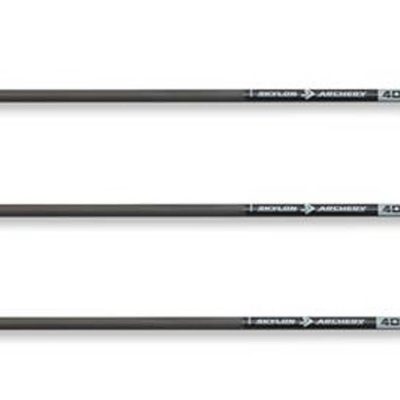 Pack de 3 flèches en carbone Savage ID6.2 400 30 pouces avec plumes Blazer