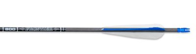 3 Pack Frontier ID6.2 800 30 Inch Carbon Arrows with Natural Feathers - - obrazek 2