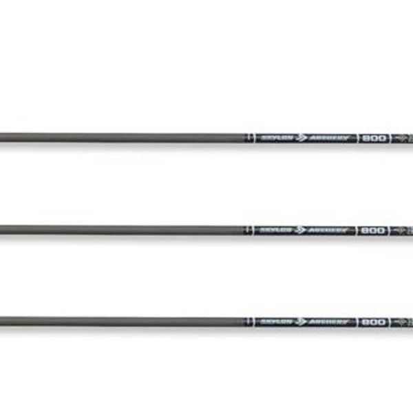 3 Pack Frontier ID6.2 800 30 Inch Carbon Arrows with Natural Feathers -