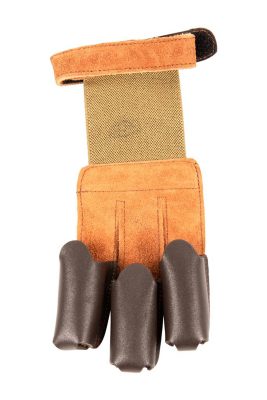 Gants de tir Traditree en cuir suédé avec renfort - Medium - obrazek 2