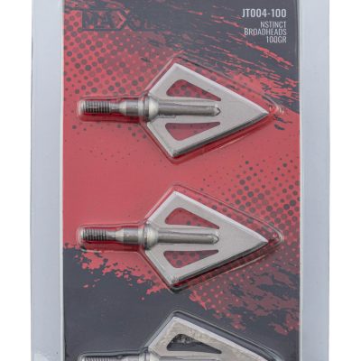Pointes de flèches Fixed Blade Broadheads Instinct 100gr - Sachet de 3 pointes