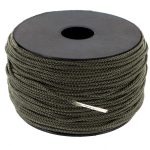 Cordeau tressé avec âme - Cordeau tressé avec âme vert - Diam 6 mm - 100 m