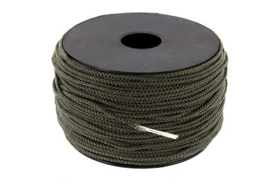 Cordeau tressé avec âme - Cordeau tressé avec âme vert - Diam 6 mm - 100 m
