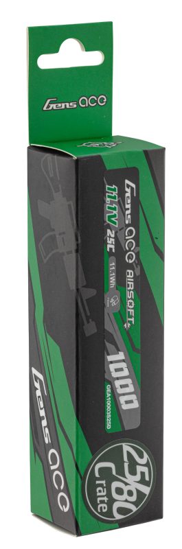 Batterie 11.1v 1000 mah 1 stick T-Dean Genspow - 11.1v 1000 mah 1 élément T-Dean - obrazek 4