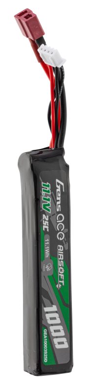 Batterie 11.1v 1000 mah 1 stick T-Dean Genspow - 11.1v 1000 mah 1 élément T-Dean