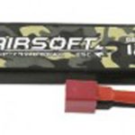 Batterie Lipo 2S 7.4V 1200mAh 25C 1 stick Genspow - 7.4V 1200mAh 25C 1 élément T Plug