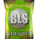 Billes 6mm Airsoft BIO Blanches 0.20G BLS - Carton de 20 sachets 0.20g BLS Bio