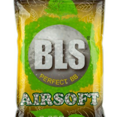 Alternative view of Billes 6mm Airsoft BIO Blanches 0.25g – BLS – Sac de 1 kg