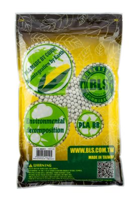 Billes 6mm Airsoft BIO Blanches 0.25g – BLS – Sac de 1 kg - Carton de 20 SACHET 1KG - BIO - 0.25g BLS1KG - BIO - 0.25g - obrazek 2